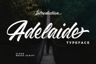 Adelaide: A Nostalgic Script Font for Crafters