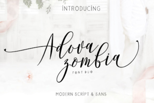 Adova Zombia: A Typeface for Polished Brands