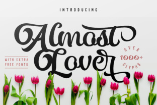 Almost Lover: A Bold Script Font for Branding