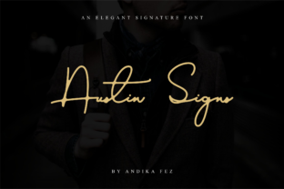 Austin Signs: A Stylish Script Font for Editorial Design