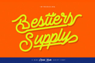 Bestters Supply: A Retro Script Font for Branding