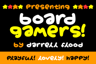 Boardgamers: A Playful Typeface for Editorial Design