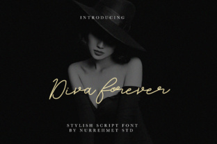 Diva Forever: A Stylish Script Font for Web Design