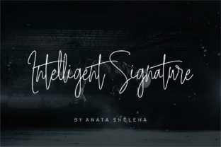 Intelligent Signature: A Handwritten Font for Modern Branding
