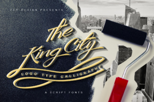King City Font: A Handwritten Typeface for Editorial Design