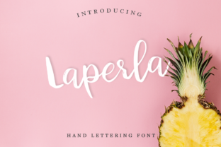 Laperla: A Fresh Script Font for Branding