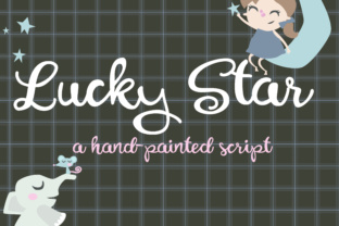 Lucky Star: A Whimsical Script Font for Editorial Design