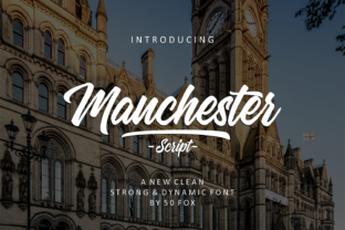 Manchester: A Hand-Lettered Typeface for Modern Branding