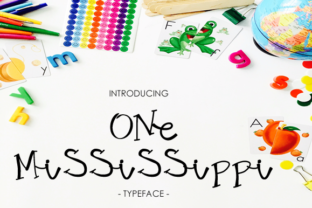 One Mississippi: A Retro Typeface for Modern Brands