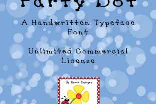Party Dot: A Playful Handwritten Font for Web Design