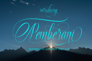 Pemberani: A Bold Script Font for Campaigns