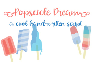 Popsicle Dream: A Playful Script Font for Editorial Design