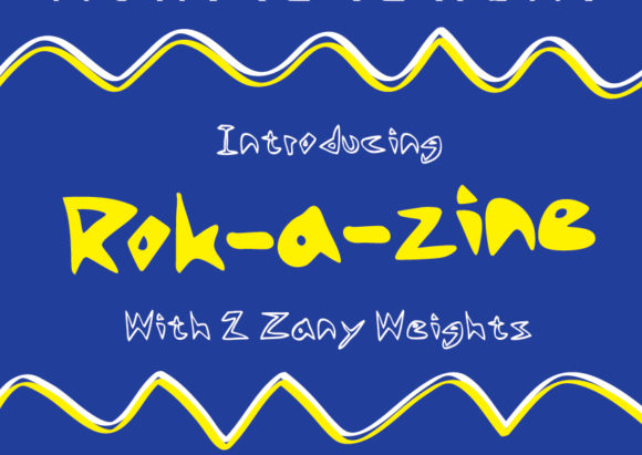 Rok-a-zine Font: Gritty Style for Bold Brands