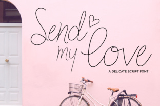Send My Love: A Delicate Typeface for Branding