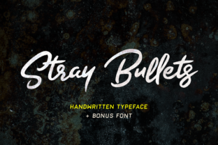 Stray Bullets: A Handwritten Font for Authentic Brands