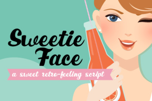 Sweetie Face Font: Elevating Web Design with Retro Script